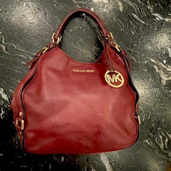 Michael Kors Large Bedford Tote in Red Leather - Picture 1 of 7
